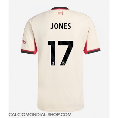 Maglie da calcio Liverpool Curtis Jones #17 Seconda Maglia 2025-26 Manica Corta Maglie da calcio Liverpool Curtis Jones #17 Seconda Maglia 2025-26 Manica Corta